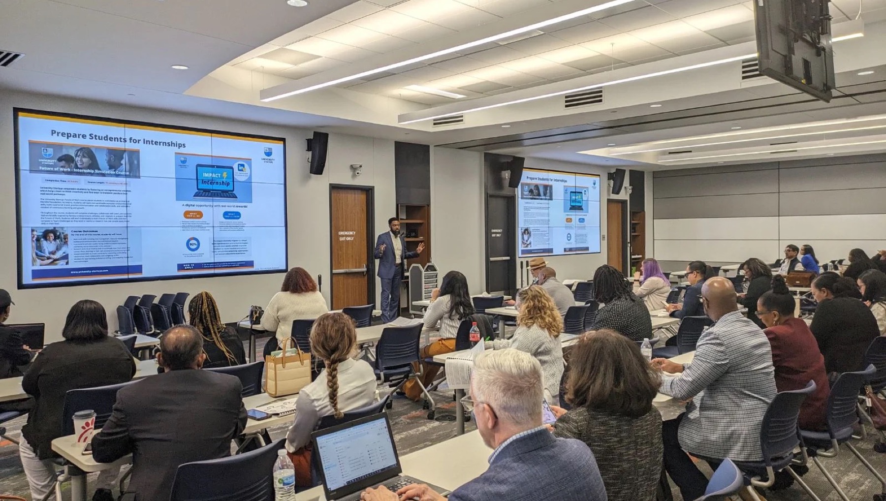 Workforce Development Training with Fortune 500 Executives